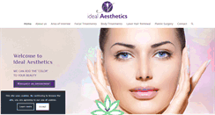 Desktop Screenshot of idealaesthetics.com